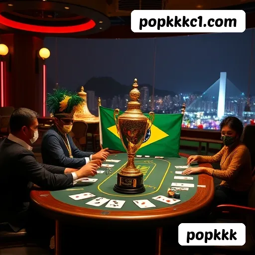 Aplicativo móvel popkkk para iOS e Android